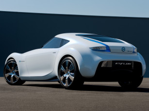 Картинка nissan esflow concept автомобили datsun