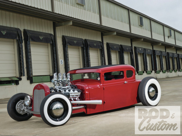 Обои картинки фото 1931, ford, model, coupe, автомобили, custom, classic, car