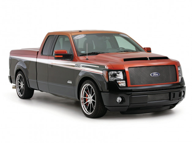 Обои картинки фото 2011, ford, f150, ecology, 101, автомобили, custom, pick, up