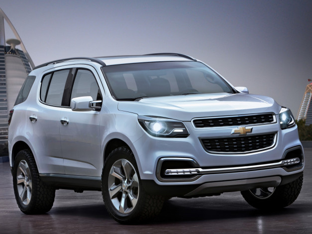 Обои картинки фото chevrolet, trailblazer, concept, автомобили