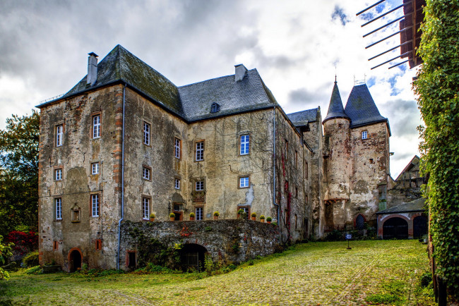 Обои картинки фото германия, castle, lissingen, города, дворцы, замки, крепости