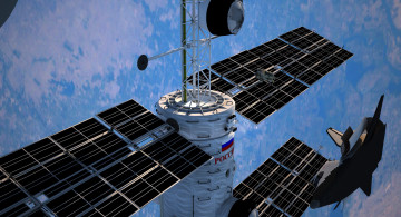 Картинка космос космические+корабли +космические+станции космическая станция