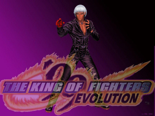 Обои картинки фото the, king, of, fighters, ebolution, видео, игры, evolution