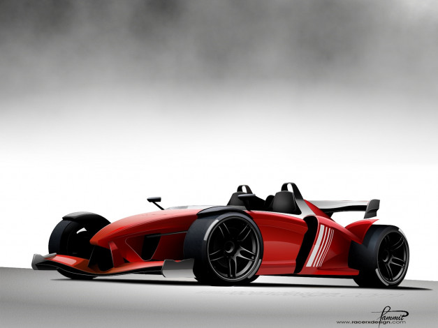 Обои картинки фото 2008, racer, design, rz, formula, concept, автомобили, 3д