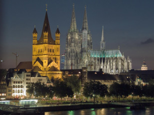 Картинка cologne cathedral germany города кельн германия