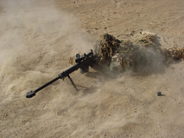 Обои картинки фото оружие, армия, спецназ, песок, снайпер, винтовка