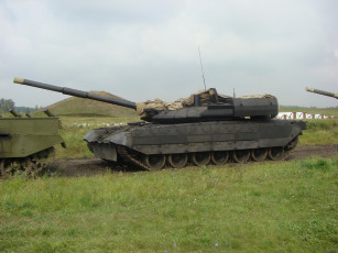 Картинка техника военная Черный орел т-91 российский танк