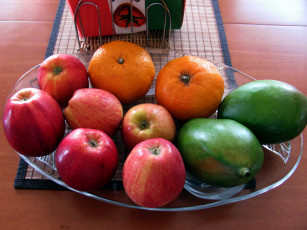 Картинка еда фрукты +ягоды манго апельсины яблоки