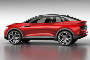 обоя volkswagen id crozz electric crossover concept 2017, автомобили, volkswagen, concept, crossover, electric, id, crozz, красный, 2017