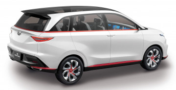 обоя daihatsu dn multisix concept 2017, автомобили, daihatsu, 2017, concept, multisix, dn, crossover, белый