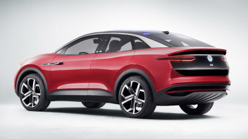 Картинка volkswagen+id+crozz+electric+crossover+concept+2017 автомобили volkswagen id crossover concept 2017 electric crozz красный