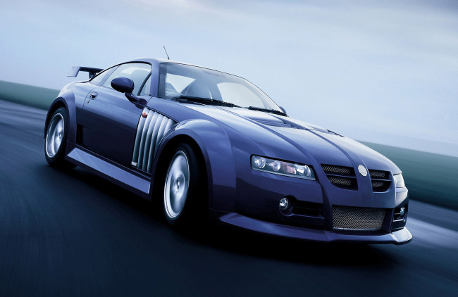Обои картинки фото mg x-power sv concept 2002, автомобили, mg, x-power, concept, sv, blue, 2002