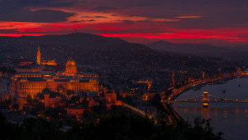 Картинка города будапешт+ венгрия панорама