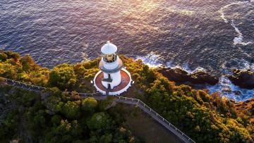 Картинка природа маяки скалы маяк море