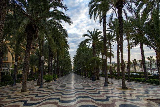 Обои картинки фото alicante, spain, города, - улицы,  площади,  набережные