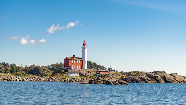 Обои картинки фото fisgard lighthouse, canada, природа, маяки, fisgard, lighthouse