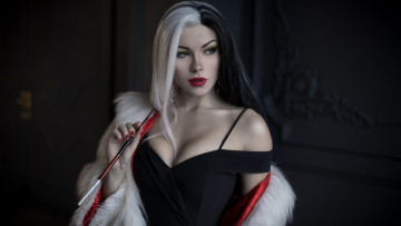 Картинка ирина+мейер девушки cosplay cruella devil 101 dalmatians