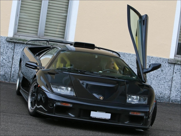 Обои картинки фото lamborghini, diablo, gt, автомобили