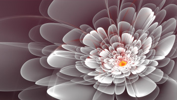 Картинка 3д графика flowers цветы абстракция фон узор