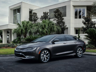 Картинка автомобили chrysler 200c 2014 темный