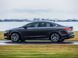 Картинка автомобили chrysler 200c темный