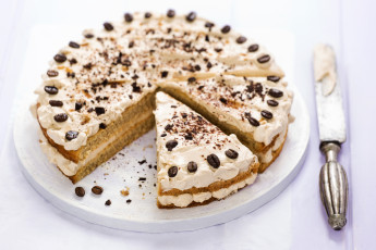 Картинка еда -+торты кофейный торт