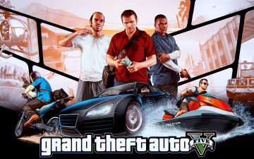 Картинка grand+theft+auto+v видео+игры gta 5