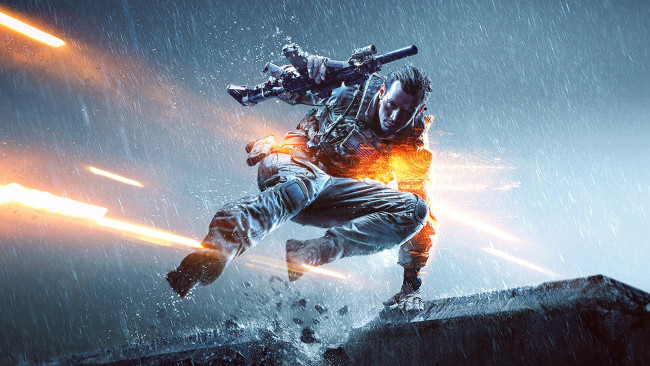 Обои картинки фото battlefield 4, видео игры, солдат