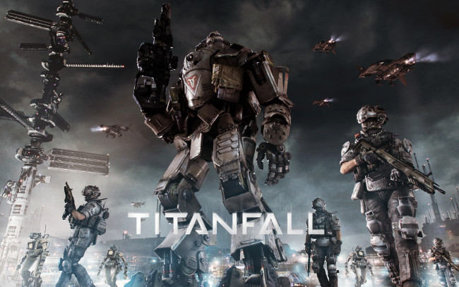 Обои картинки фото titanfall, видео игры, робот
