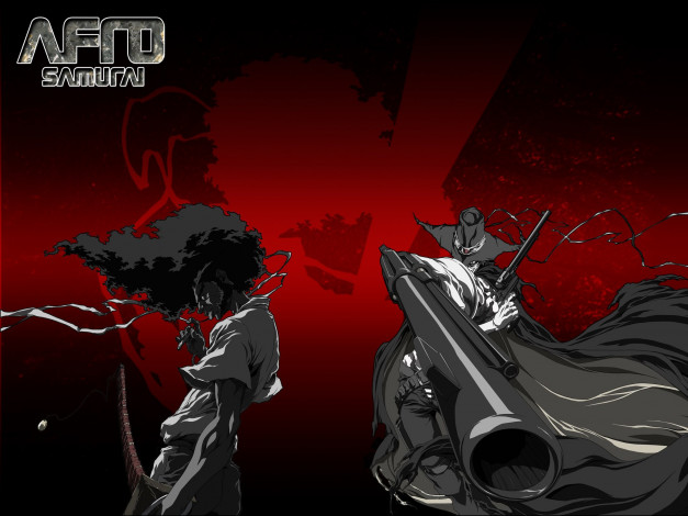 Обои картинки фото видео игры, afro samurai, люди, оружие