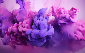 обоя 3д графика, текстуры ,  textures, взрыв, абстракция, туман, фон, сиреневый, розовый, дым, всплеск