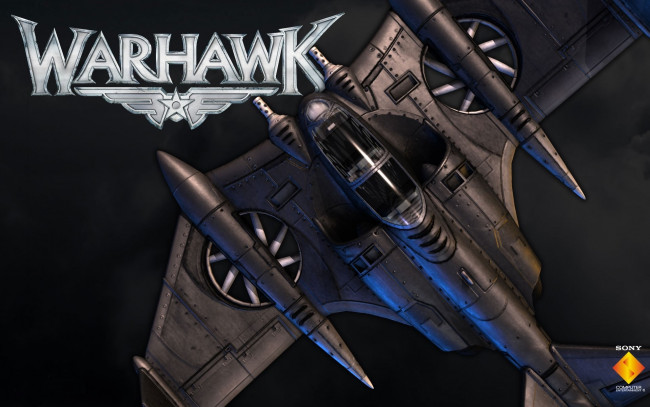 Обои картинки фото видео игры, warhawk, летательный, аппарат