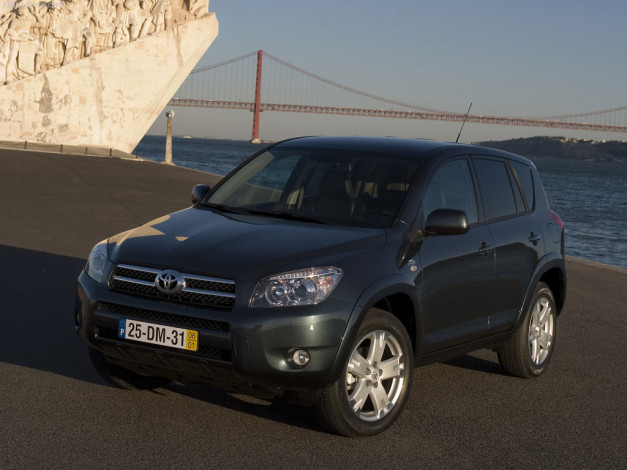 Обои картинки фото 2006, toyota, rav4, автомобили