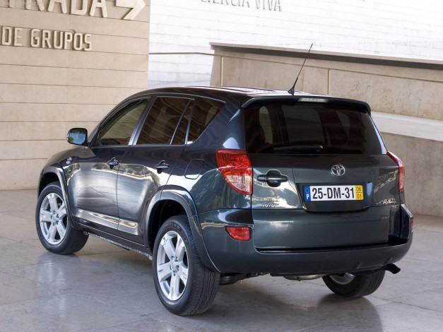 Обои картинки фото 2006, toyota, rav4, автомобили