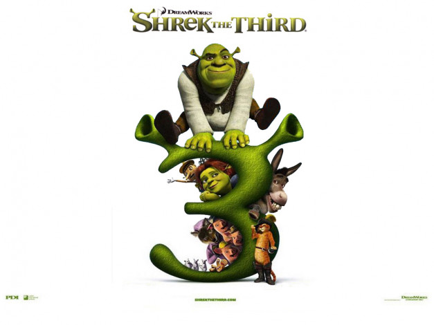 Обои картинки фото мультфильмы, shrek, the, third