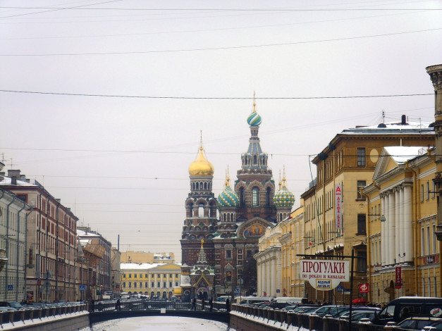 Обои картинки фото спас, на, крови, города, санкт, петербург, петергоф, россия