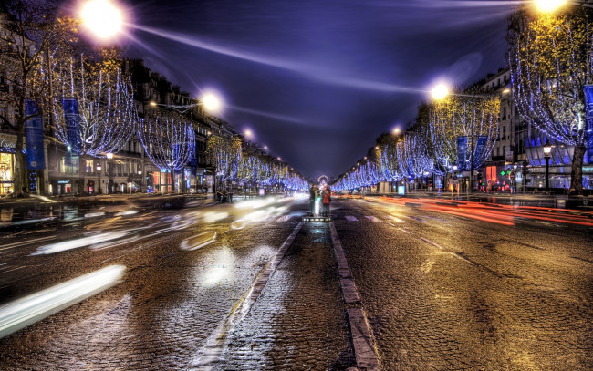 Обои картинки фото the, parisian, boulevard, города, париж, франция