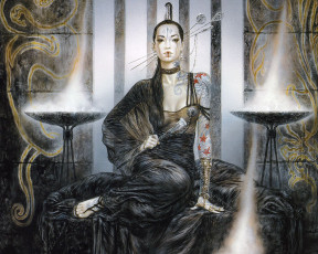 обоя фэнтези, luis, royo