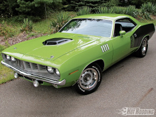 Картинка автомобили dodge plymouth cuda