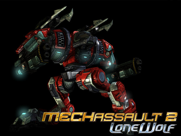 Обои картинки фото mechassault, lone, wolf, видео, игры