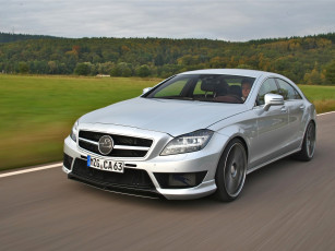 Картинка автомобили mercedes benz тюнинг cls63 amg carlsson мерседес ck 63 rsr