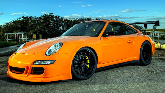 Обои картинки фото porsche, 911, gt3, автомобили, спортивный