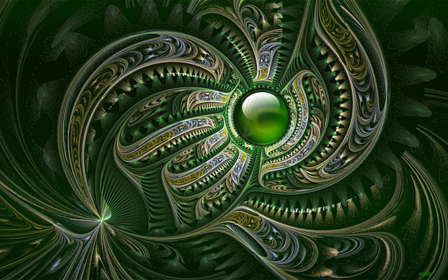 Обои картинки фото 3д, графика, fractal, фракталы, цвета, узор, фон