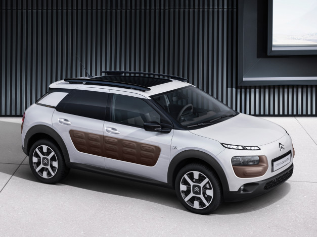 Обои картинки фото автомобили, citroen, 2014г, cactus, c4, citroеn