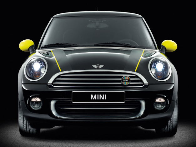 Обои картинки фото автомобили, mini, cooper, 2012, r56, ray, line