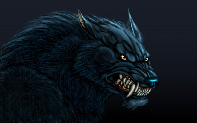 Обои картинки фото оборотень, фэнтези, существа, волк, werewolf