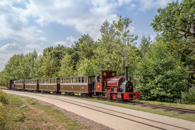 Обои картинки фото техника, паровозы, паровоз, рельсы