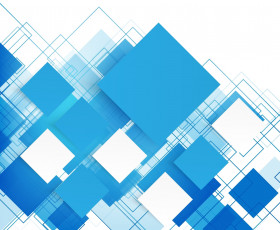 обоя векторная графика, графика , graphics, blue, squares, background, vector, геометрия, абстракция, abstract