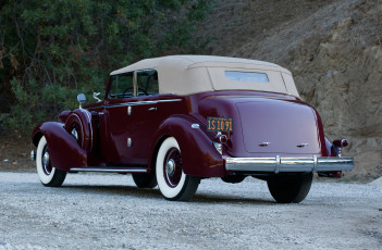 обоя cadillac v12, 370 d convertible sedan by fleetwood 1935, автомобили, cadillac, 1935, convertible, sedan, fleetwood, d, v12, 370