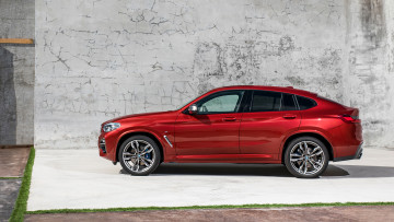 Картинка bmw+x4+m40d+2019 автомобили bmw x4 m40d 2019 red